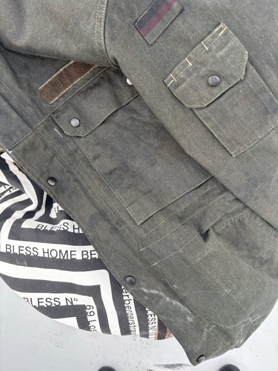 80‘s 독일군 Germany Filed Coat (S) 표기 상품이미지5
