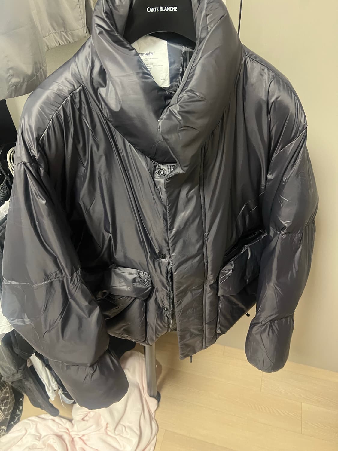 코드그라피 패딩 상품이미지1