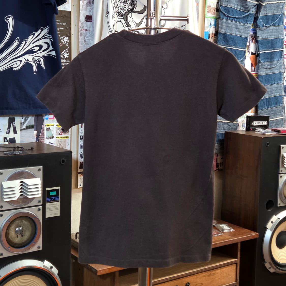 JPN 오존 커뮤니티 브라운 슬림핏 반팔 상품이미지4