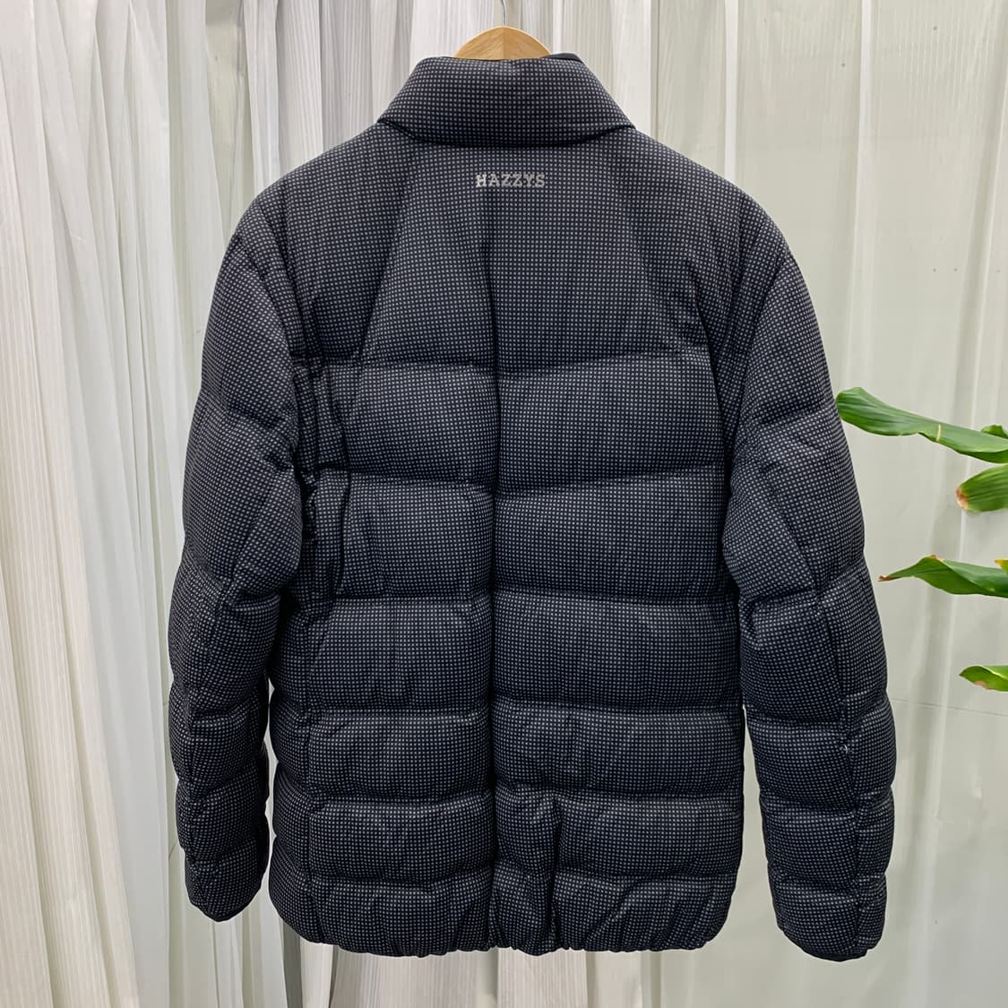 헤지스 골프 덕다운 체크 패팅 1814 상품이미지2