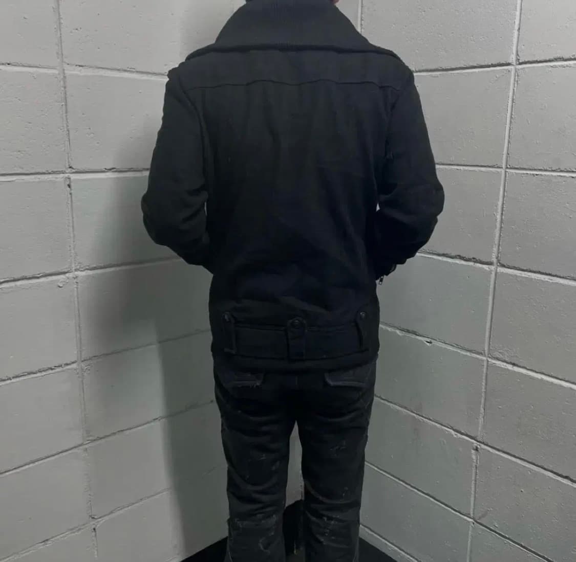빈티지 블랙 집업 자켓 상품이미지2