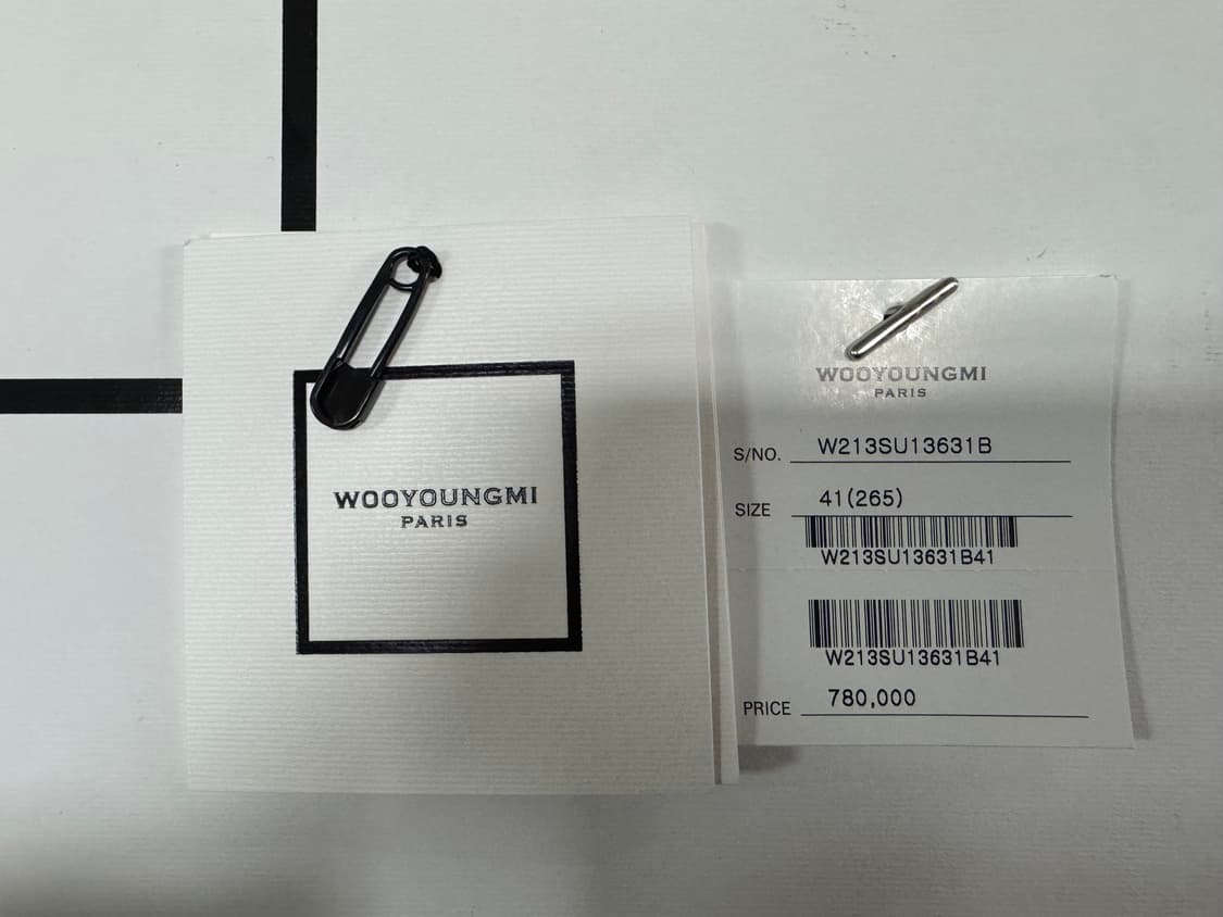 우영미 남성 더블레이스 레더 하이 첼시 부츠 41사이즈(265) 상품이미지5