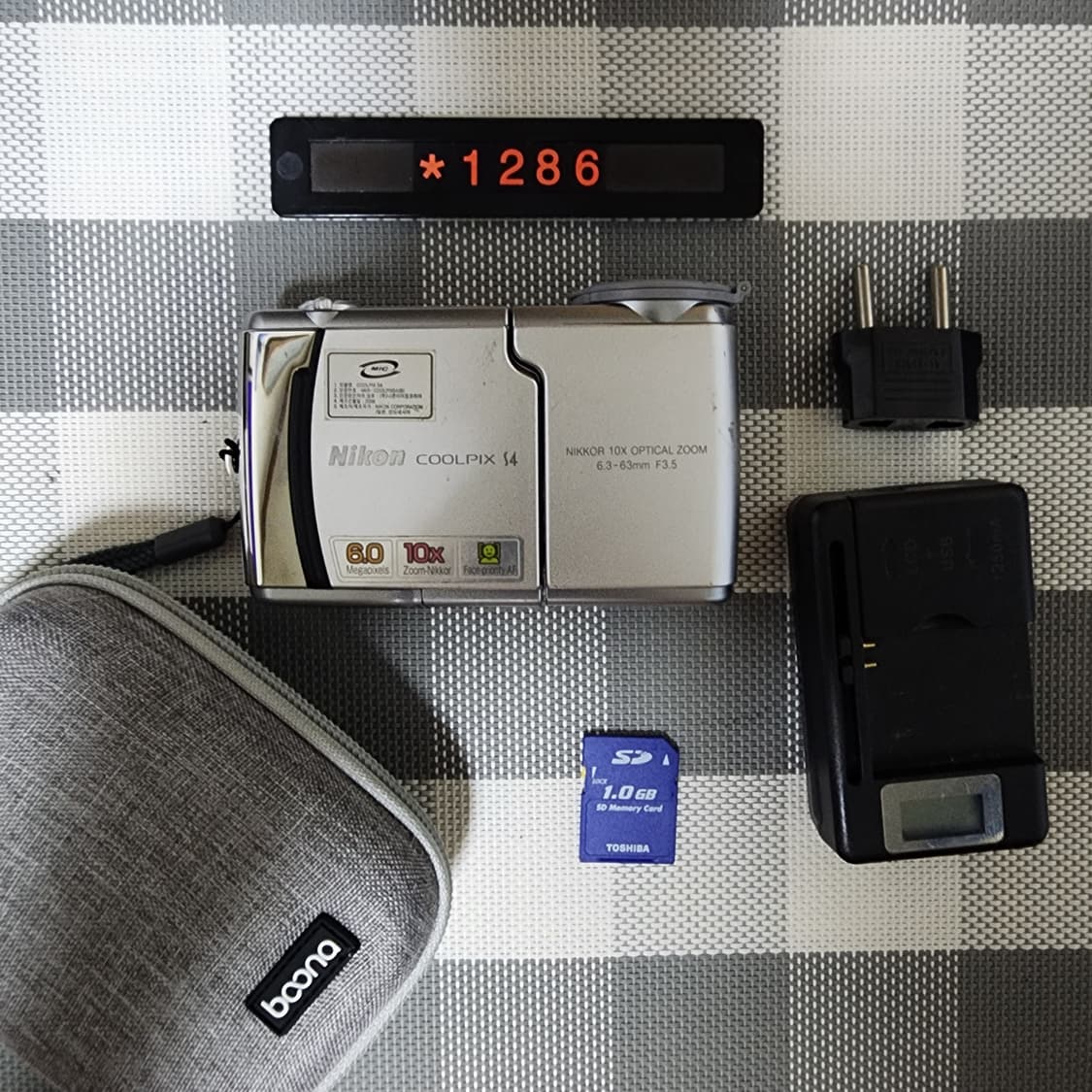 니콘 쿨픽스 S 4 디지털카메라 파우치포함 상품이미지1