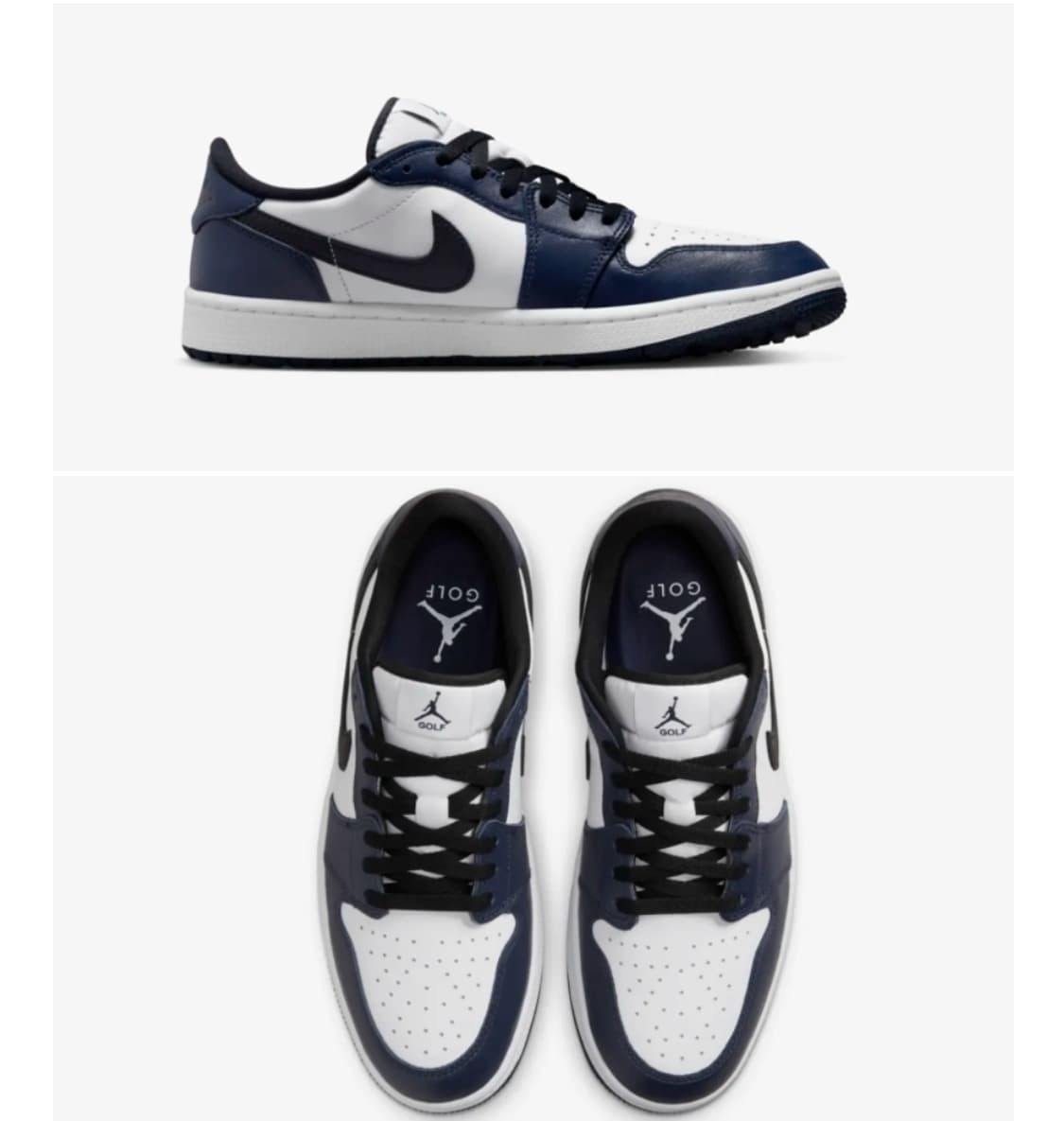 조던 1 로우 골프 미드나잇 네이비 상품이미지1