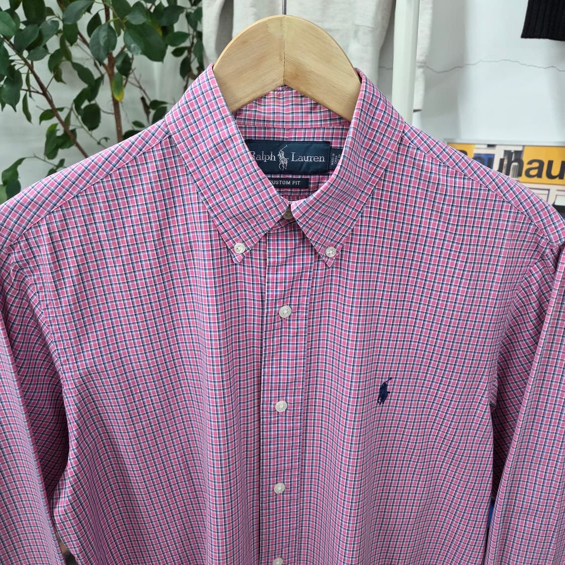 폴로랄프로렌 버튼다운 체크셔츠 15.5 상품이미지2