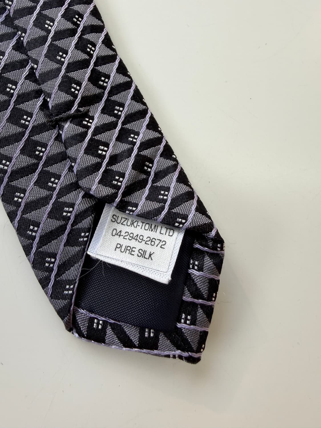 빈티지 실크 넥타이 8cm 상품이미지6