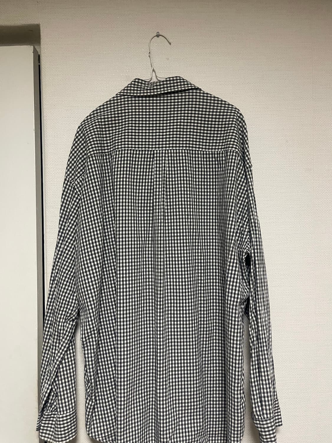테이크이지 깅엄셔츠 오버핏 m 상품이미지2