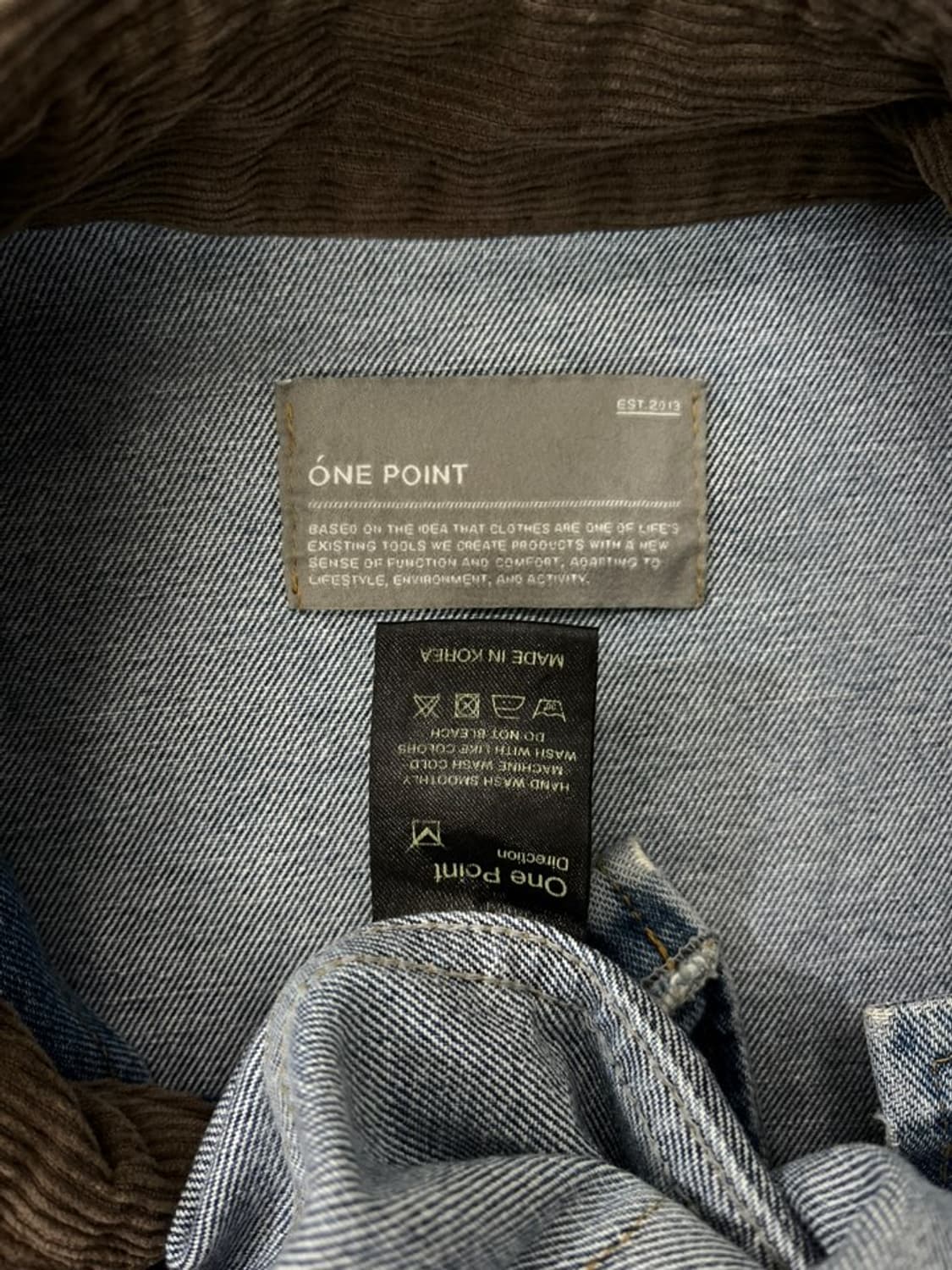 빈티지 데님 헌팅 자켓/#3485 상품이미지4