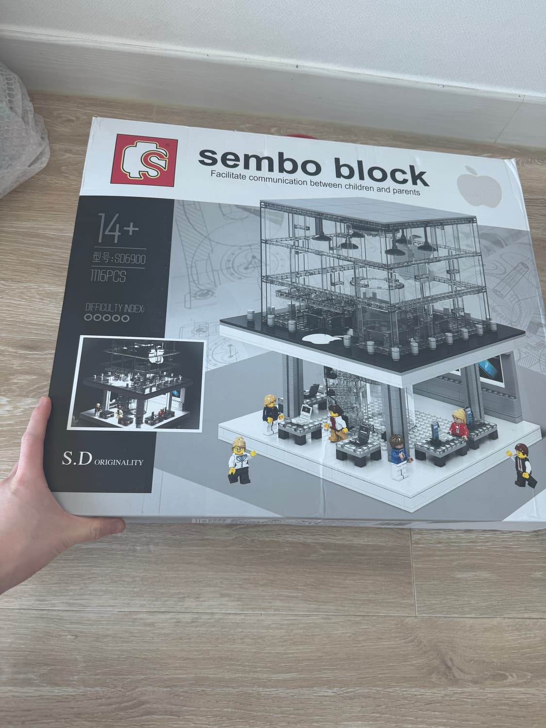 셈보블럭 애플스토어 레고호환 상품이미지4