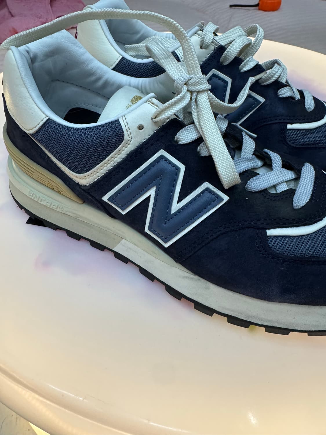 👟 New Balance 뉴발란스 574 클래식 스니커즈 (네이비) 상품이미지4
