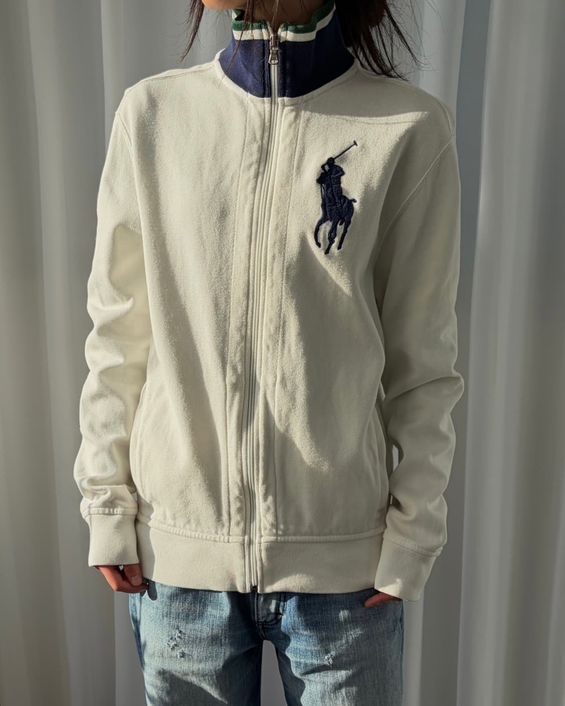 [M]폴로 랄프로렌 빅포니 코튼 집업 상품이미지3