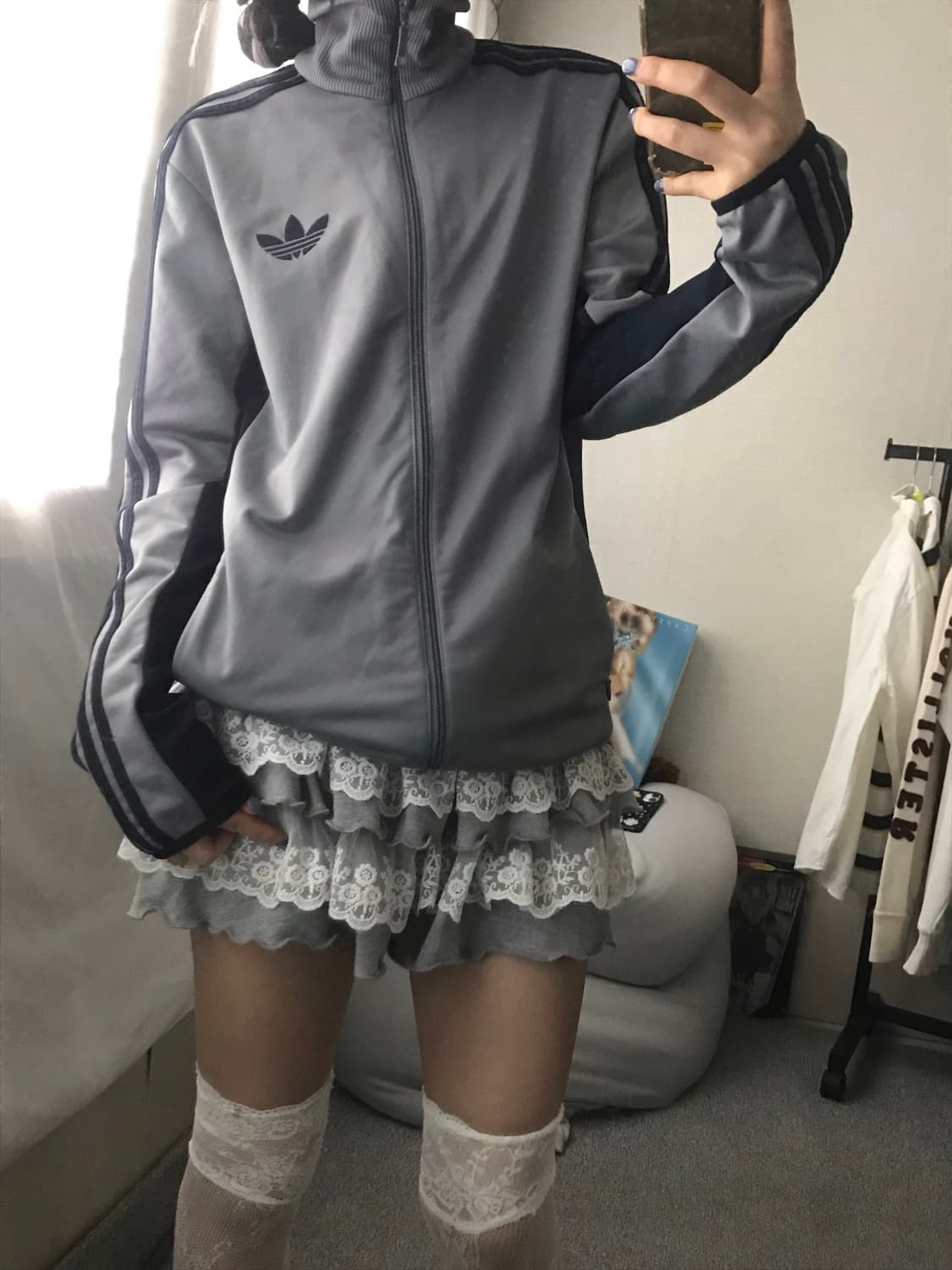 아디다스 실버 빅파이어버드 져지 상품이미지3