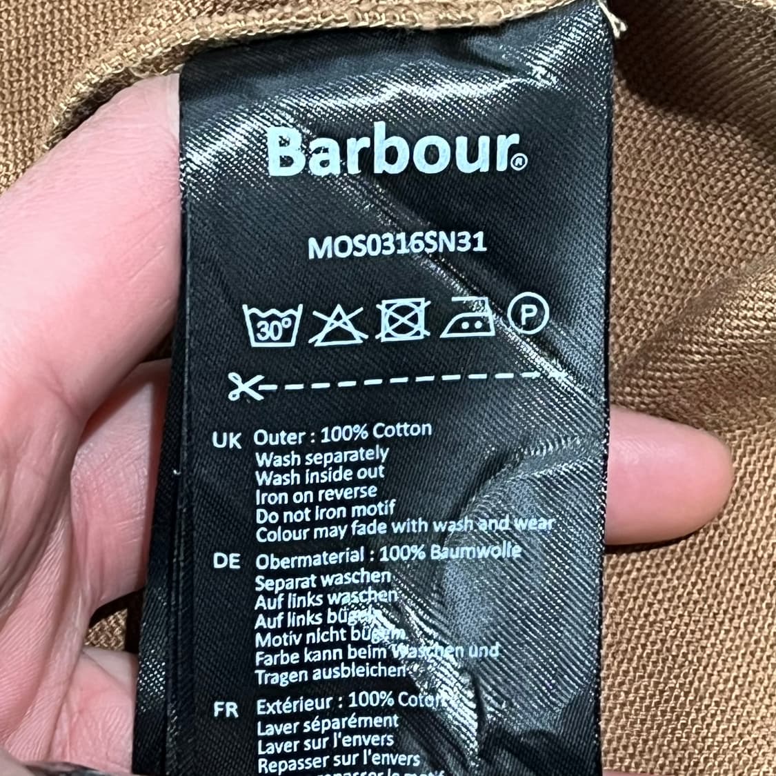 바버 워크자켓 s09722 상품이미지7