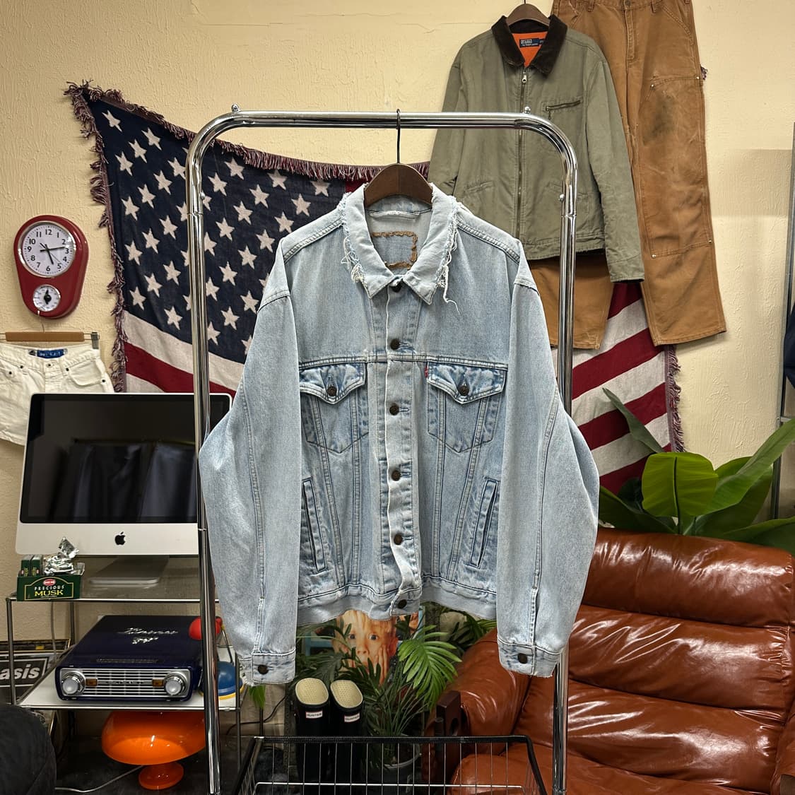 90s USA 리바이스 70503 트러커자켓 상품이미지1