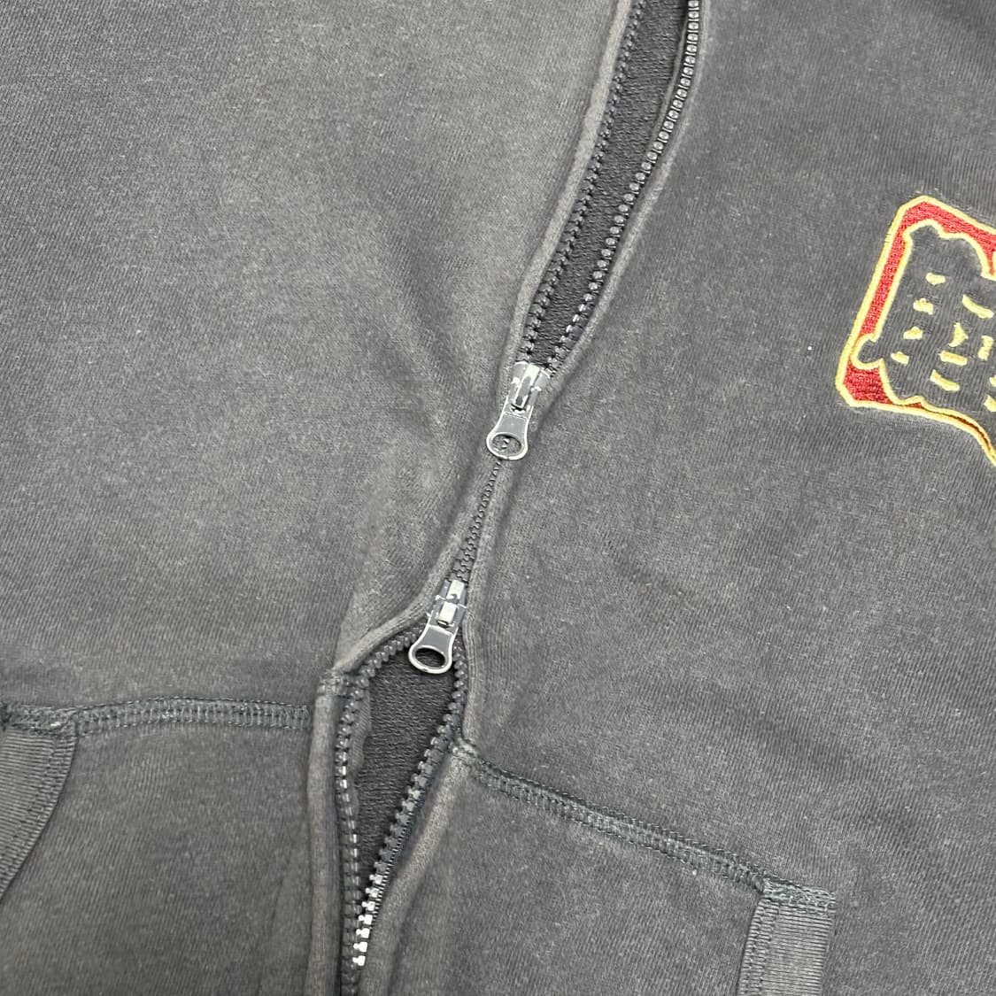 피그먼트 워싱 후드 집업 상품이미지5