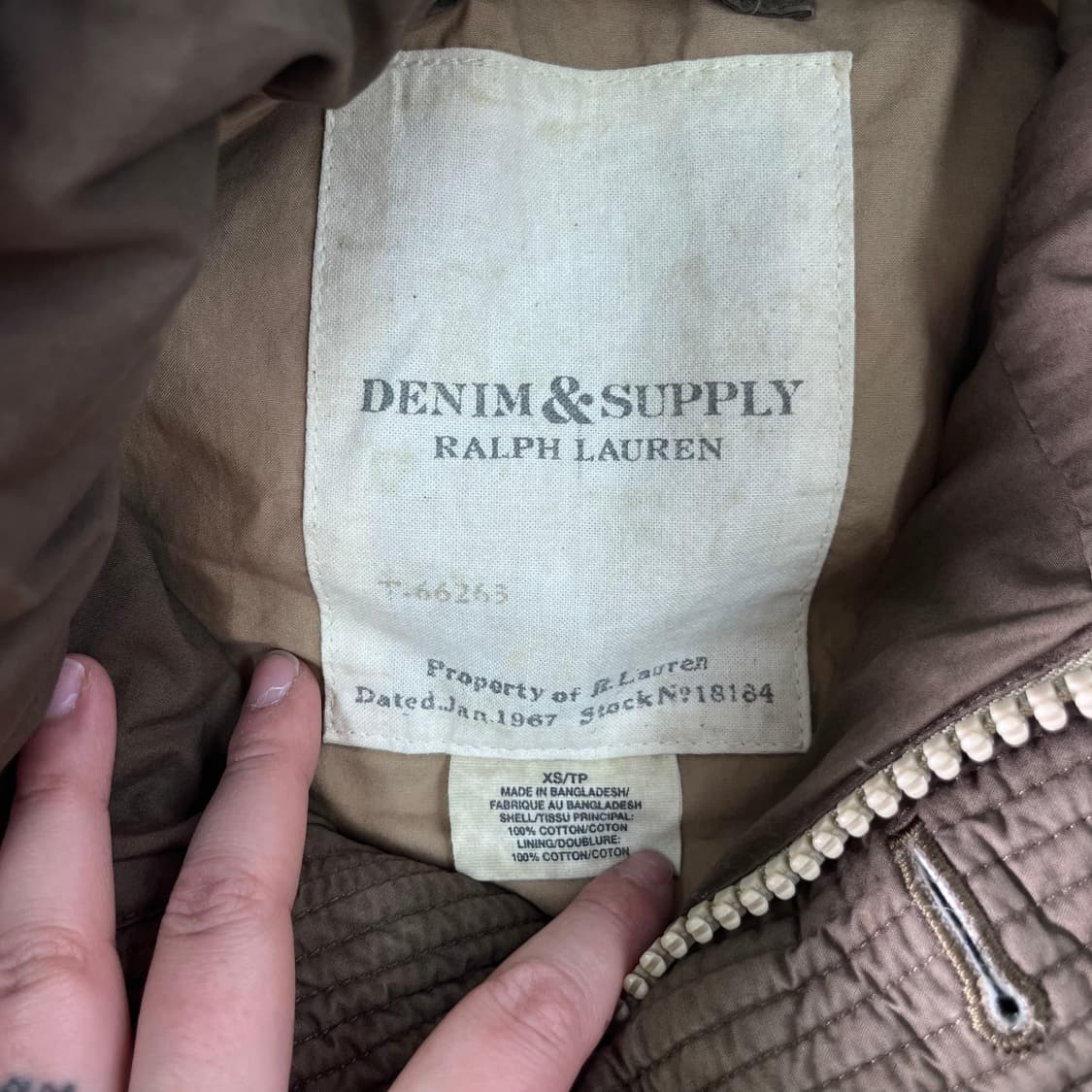 95 폴로랄프로렌 데님엔서플라이 구스 패딩 조끼 상품이미지5