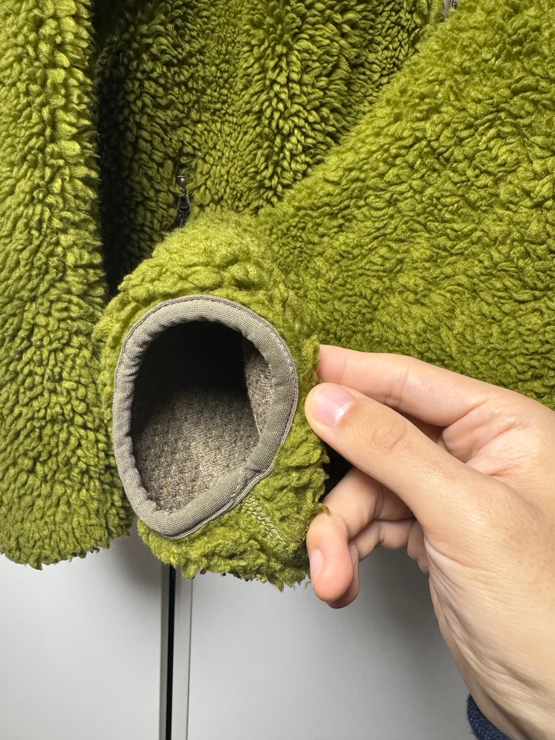 파타고니아 딥파일 모스 그린 L  상품이미지5