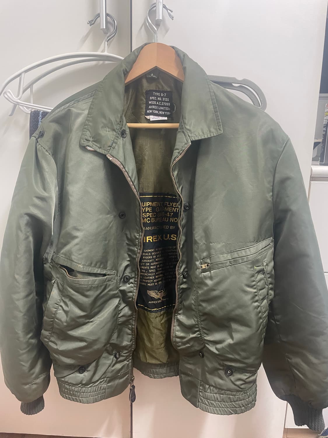 아비렉스 항공 플라이트 자켓 상품이미지1