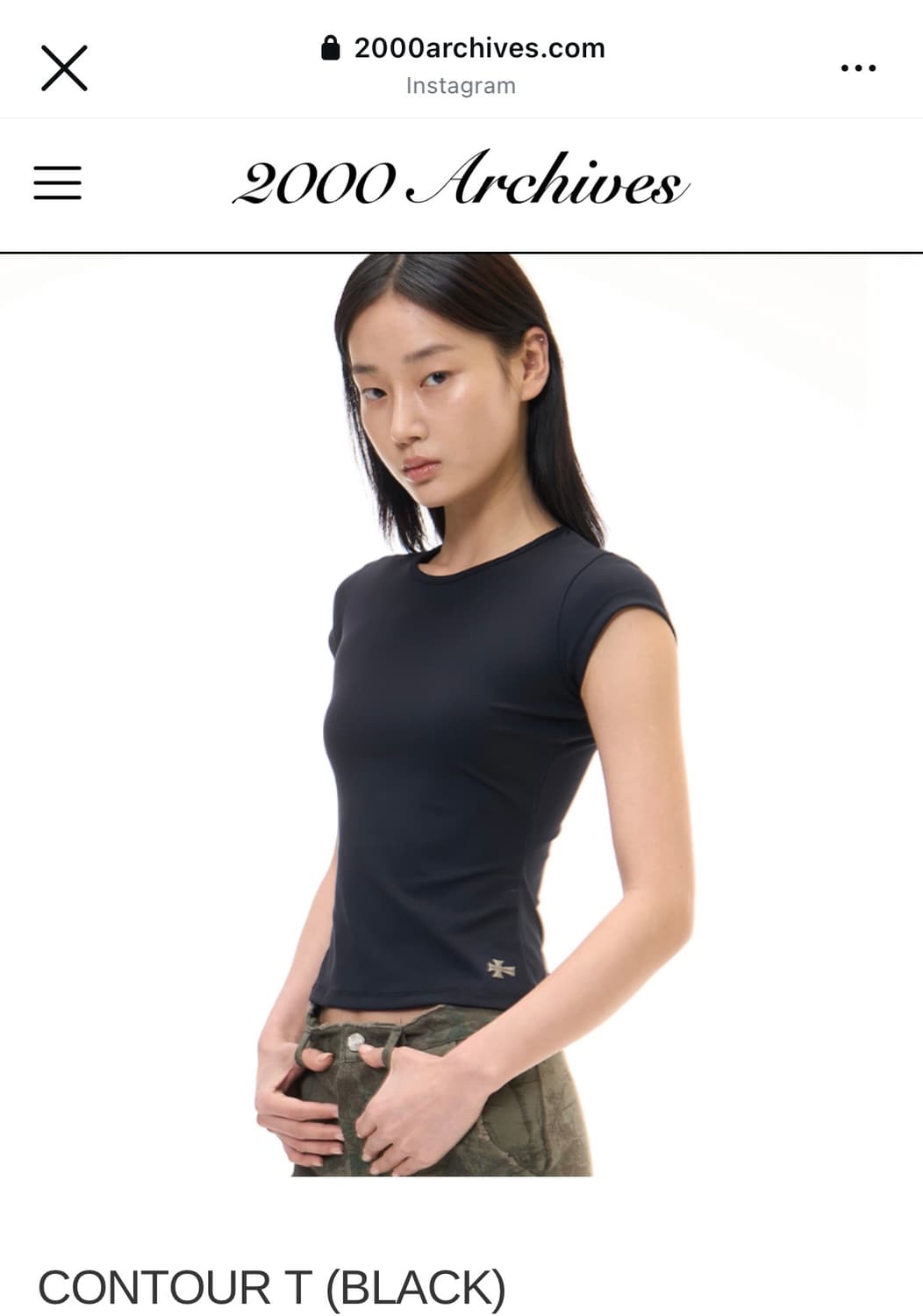 2000아카이브 contour t 교환 상품이미지1