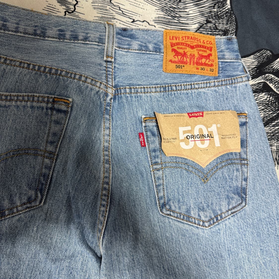 리바이스 501 새상품 30x32 상품이미지6