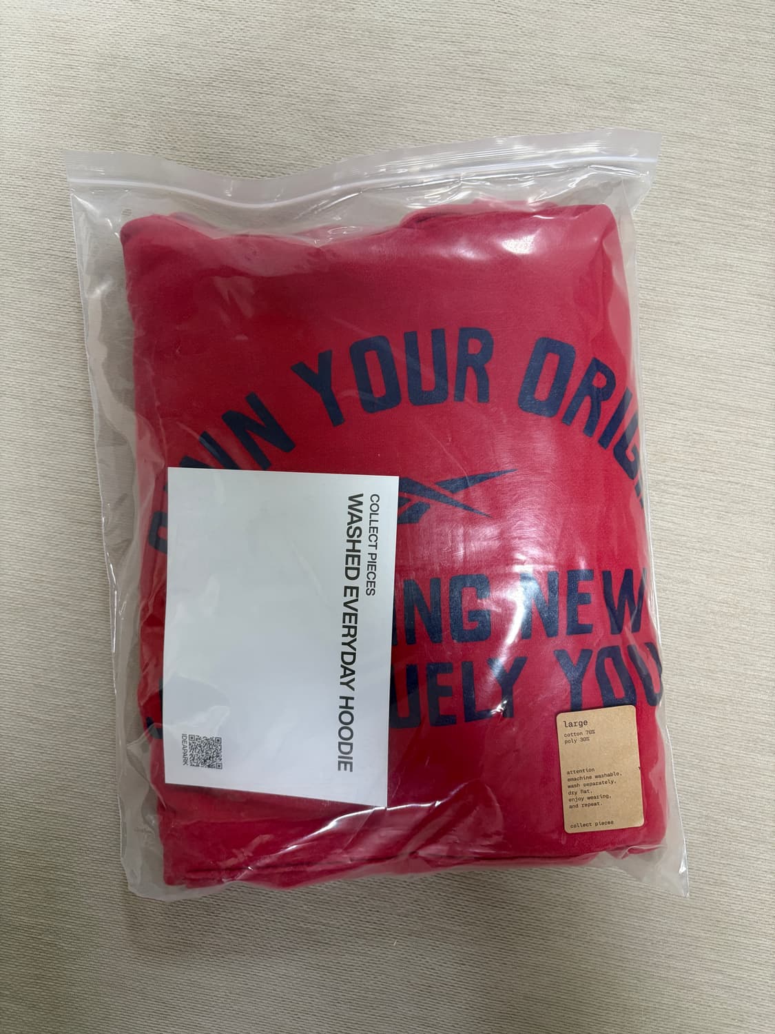 [L]컬렉트피시스 리복 OYO 후드티 상품이미지1