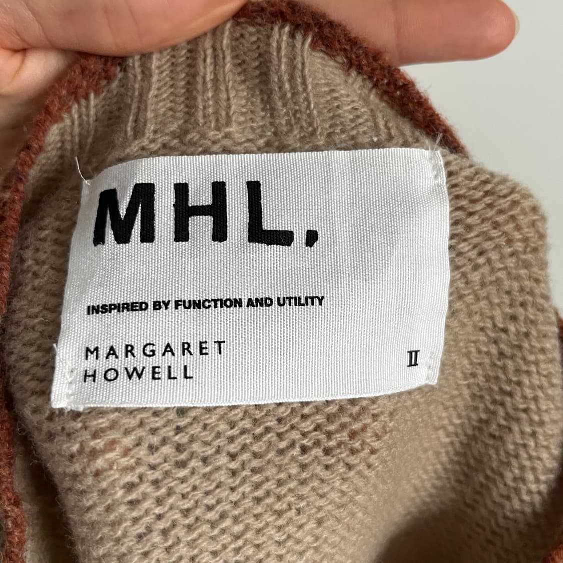 MARGARET HOWELL wool 100% knit 상품이미지10