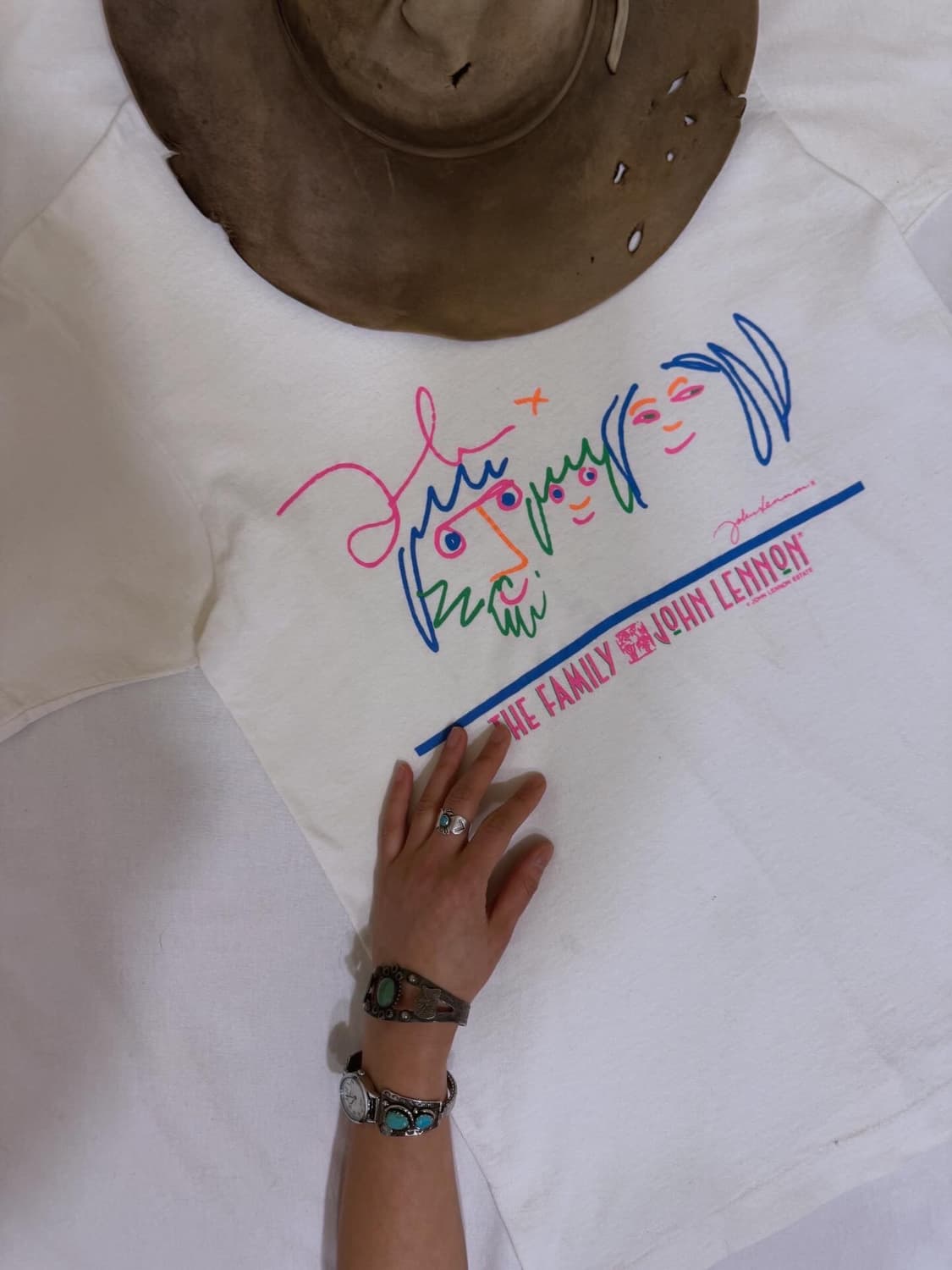 90‘s family  john lennon t-shirt 상품이미지3