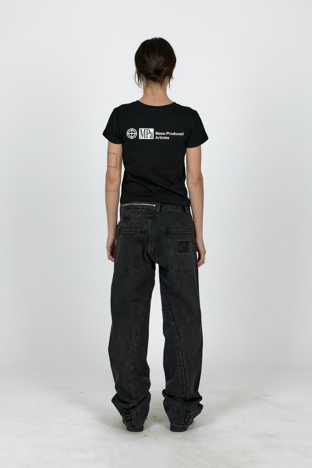 MPa DRIFT DENIM PANTS (BLACK) 상품이미지2