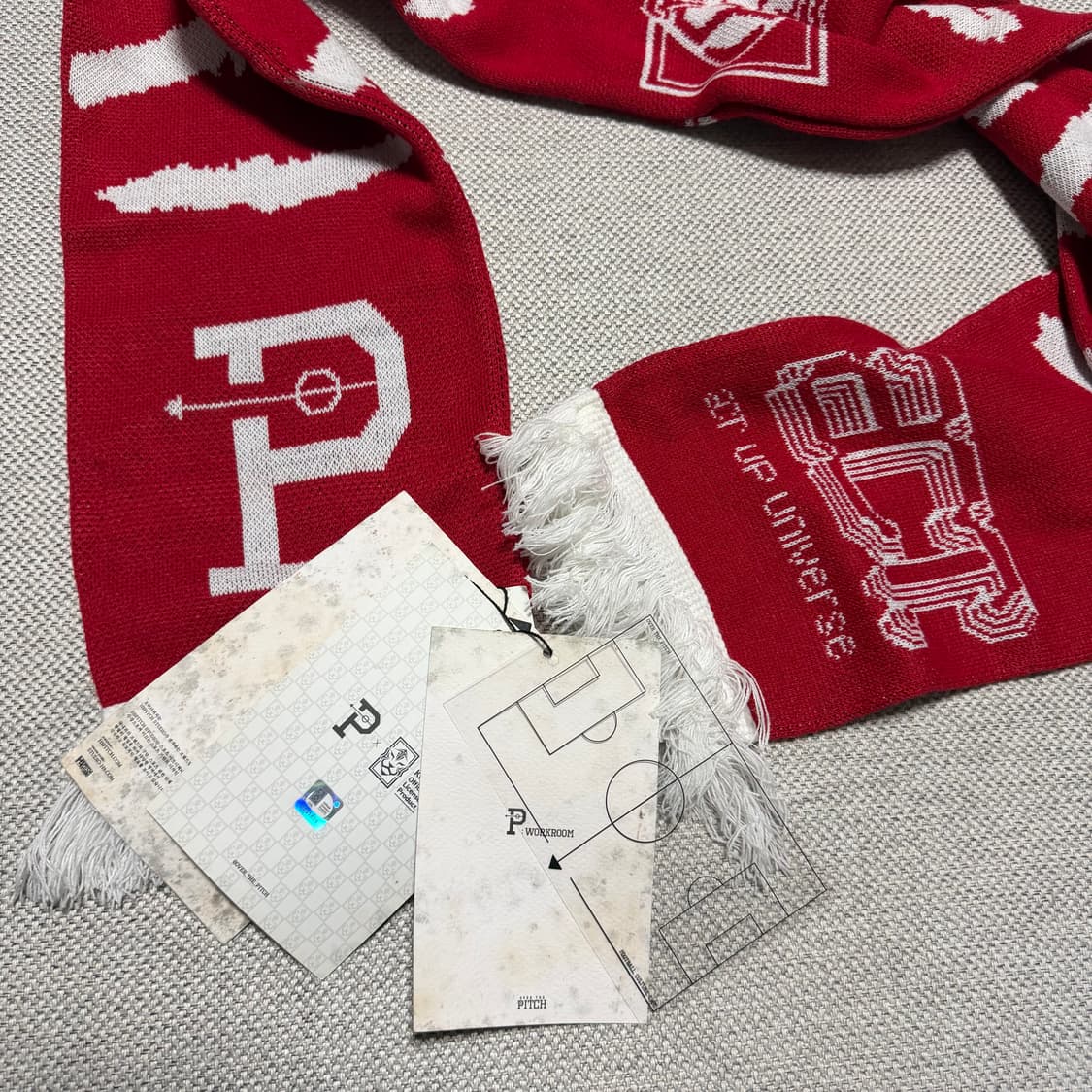 오버더피치 대한민국 국대 축구 머플러 (새상품) 상품이미지3