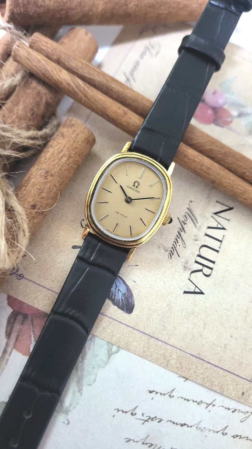 정품 오메가 드빌 엘립스 수동 시계 (이청아 오메가 드빌 시계) 상품이미지2