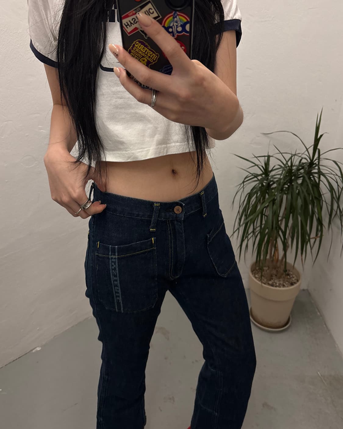 HYSTERIC GLAMOUR KINKY Flared Denim 상품이미지4