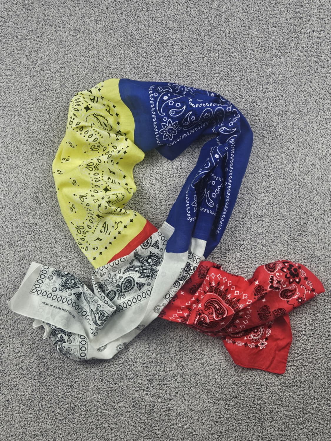 반다나 리워크 커스텀 스카프 머플러 / 10424 상품이미지6