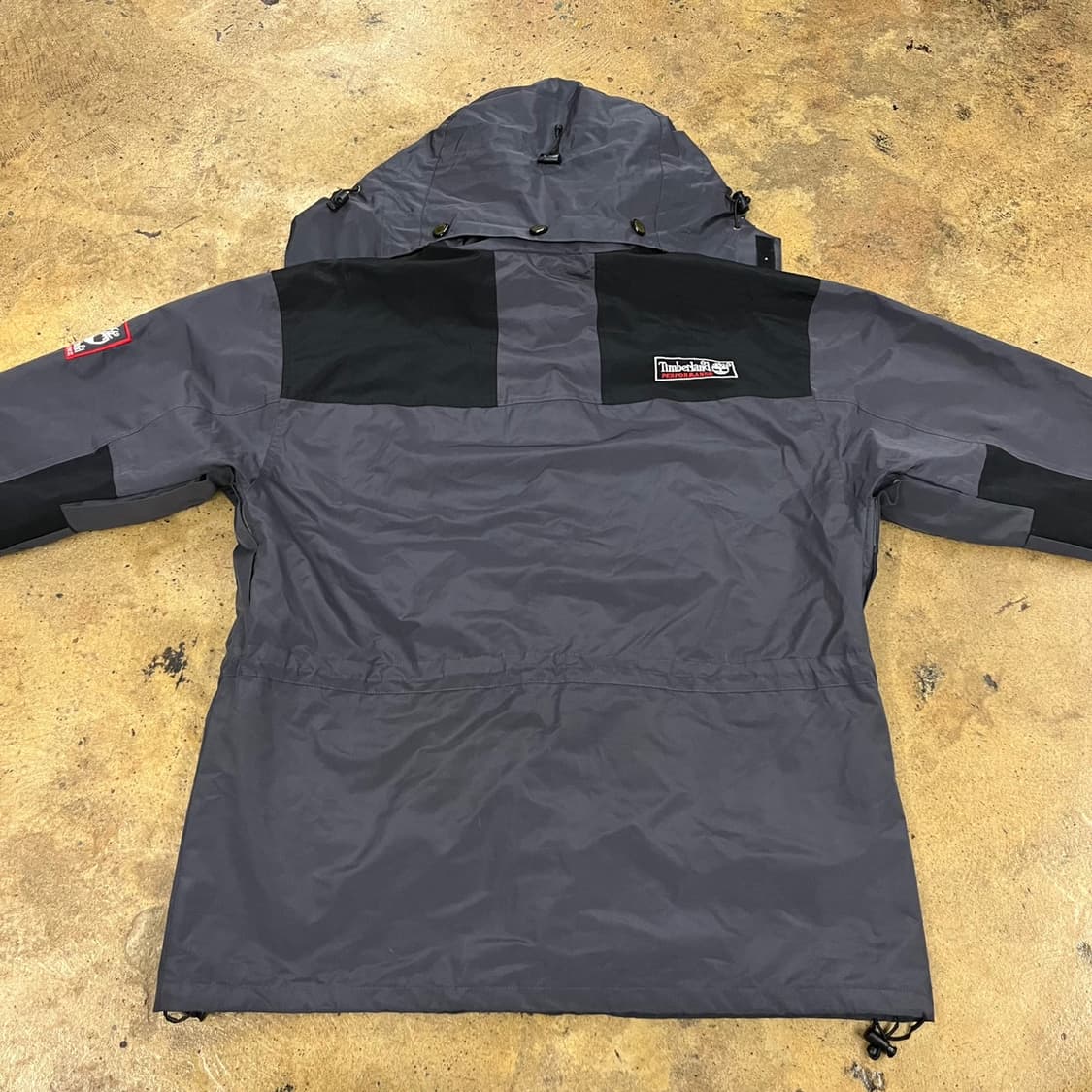 [정품/M] 팀버랜드 고어텍스 바람막이 자켓 그레이 블랙 b19 상품이미지4