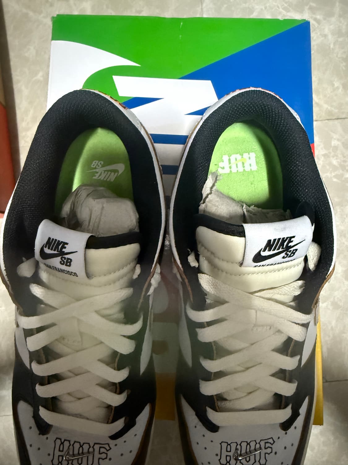 270사이즈 나이키 SB 덩크 로우 샌프란시스코 상품이미지2