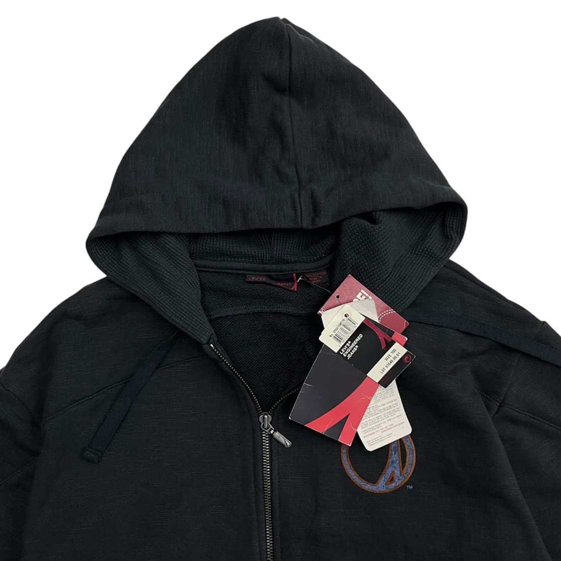 00s 리바이스 블랙 엔지니어드 후드집업 105 상품이미지5