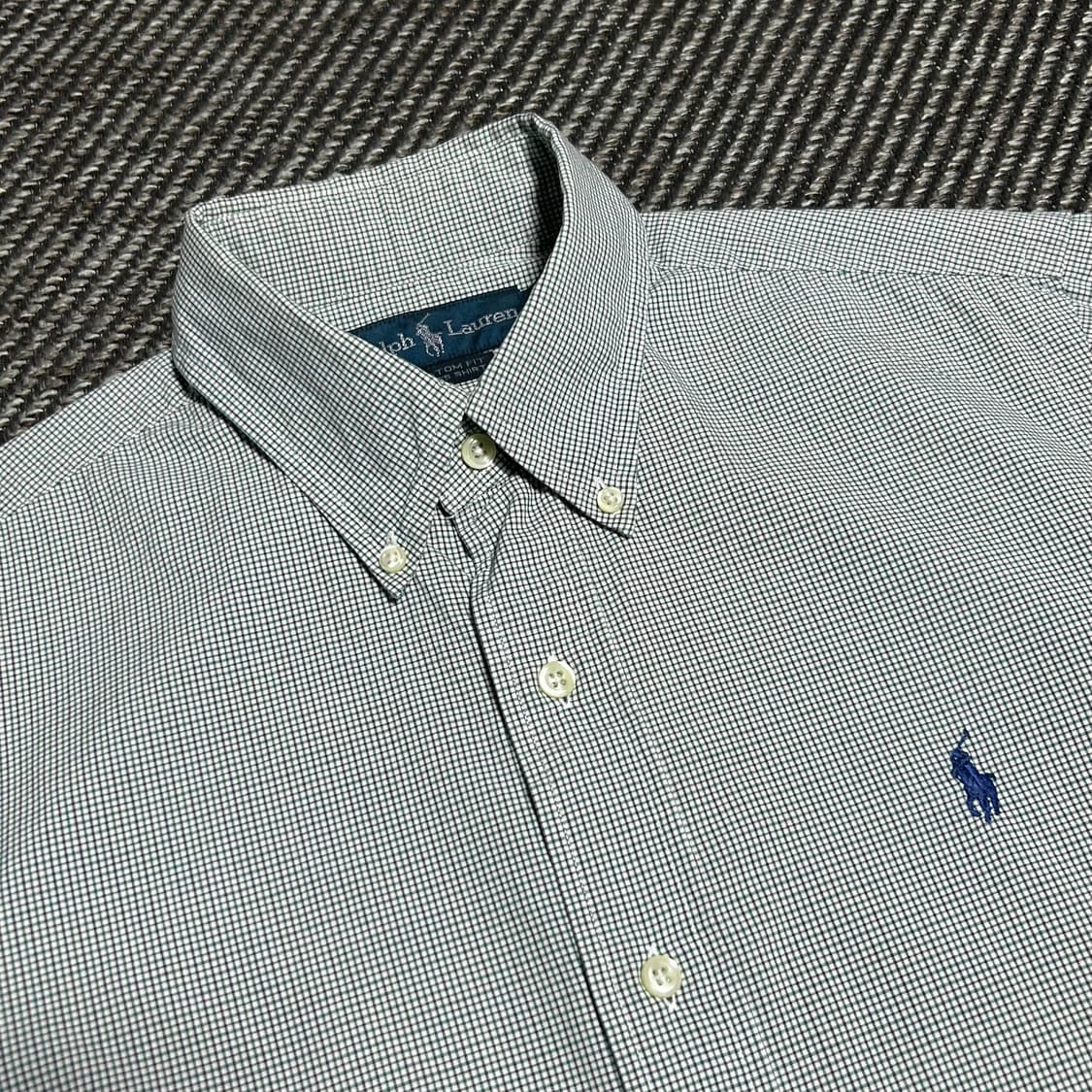 [S] Polo 폴로 랄프로렌 커스텀핏 체크셔츠 상품이미지3