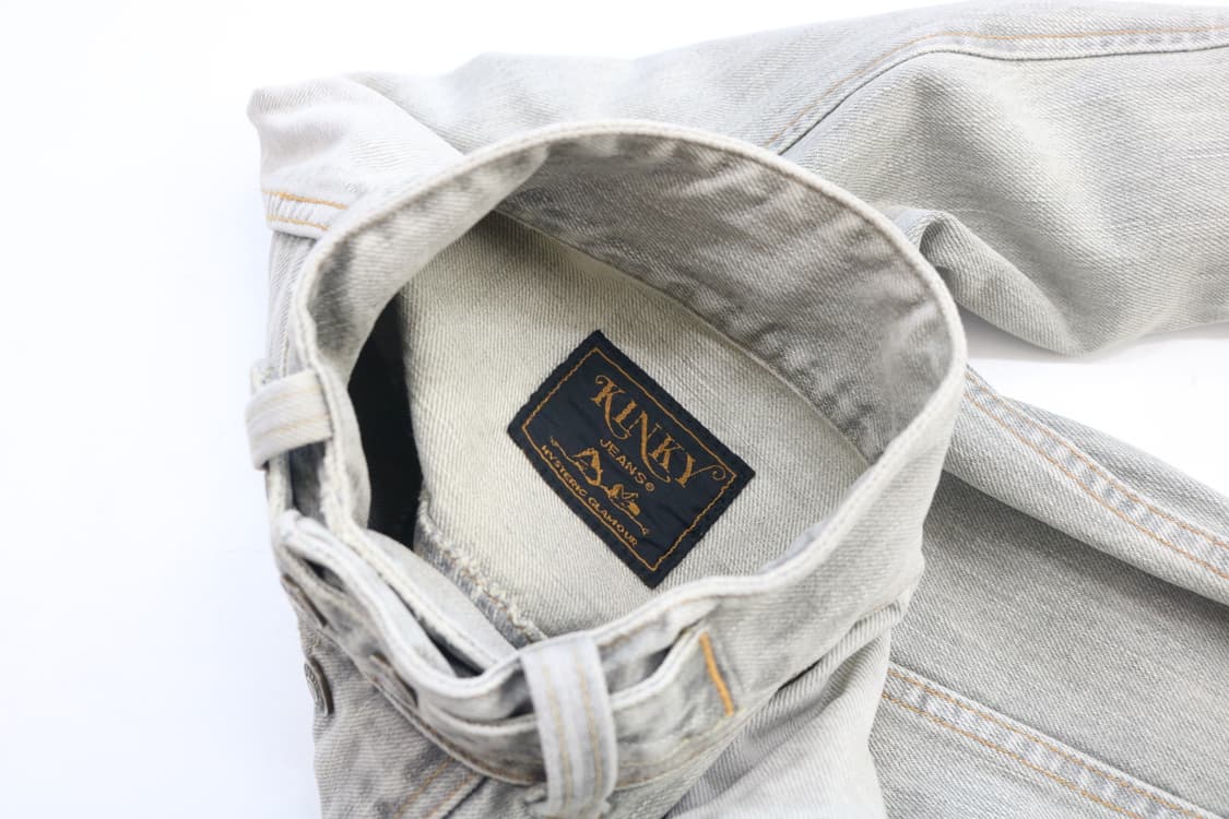 히스테릭글래머 킨키 진 빈티지 벨티드 데님 사파리 자켓 상품이미지8