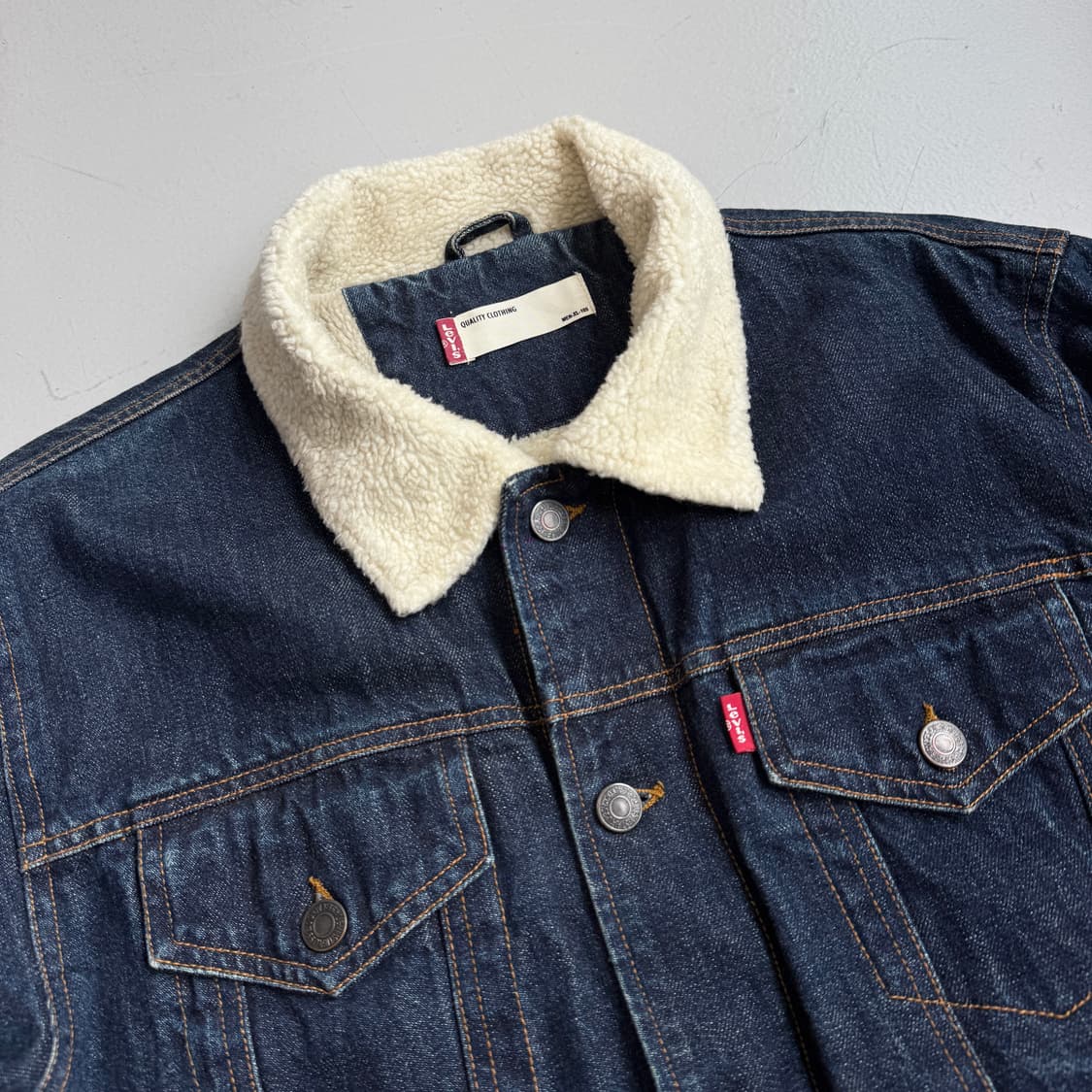리바이스 쉐르파 카라 트러커 데님자켓 상품이미지3