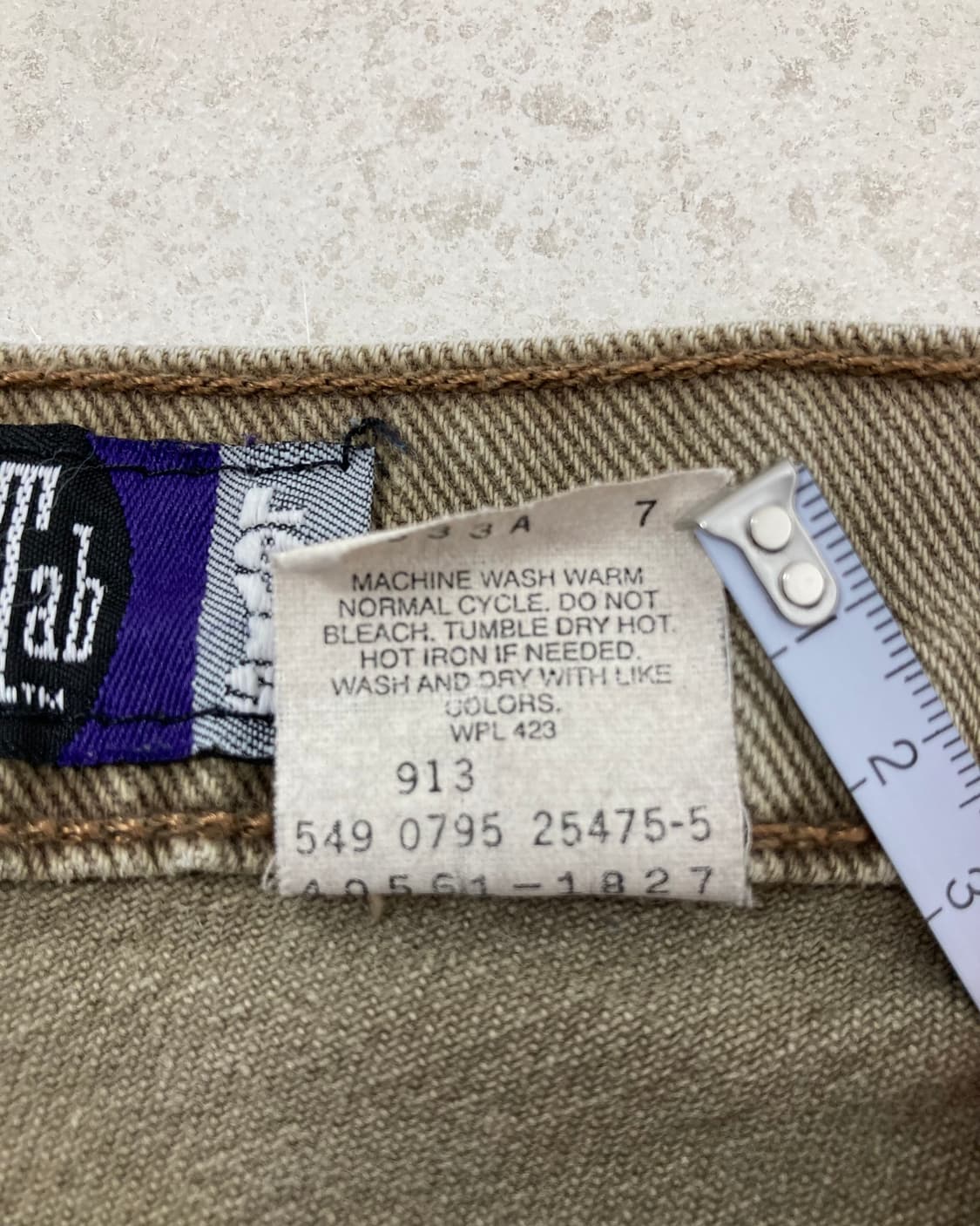 90s Levi's Silvertab Jeans (olive green) 상품이미지5