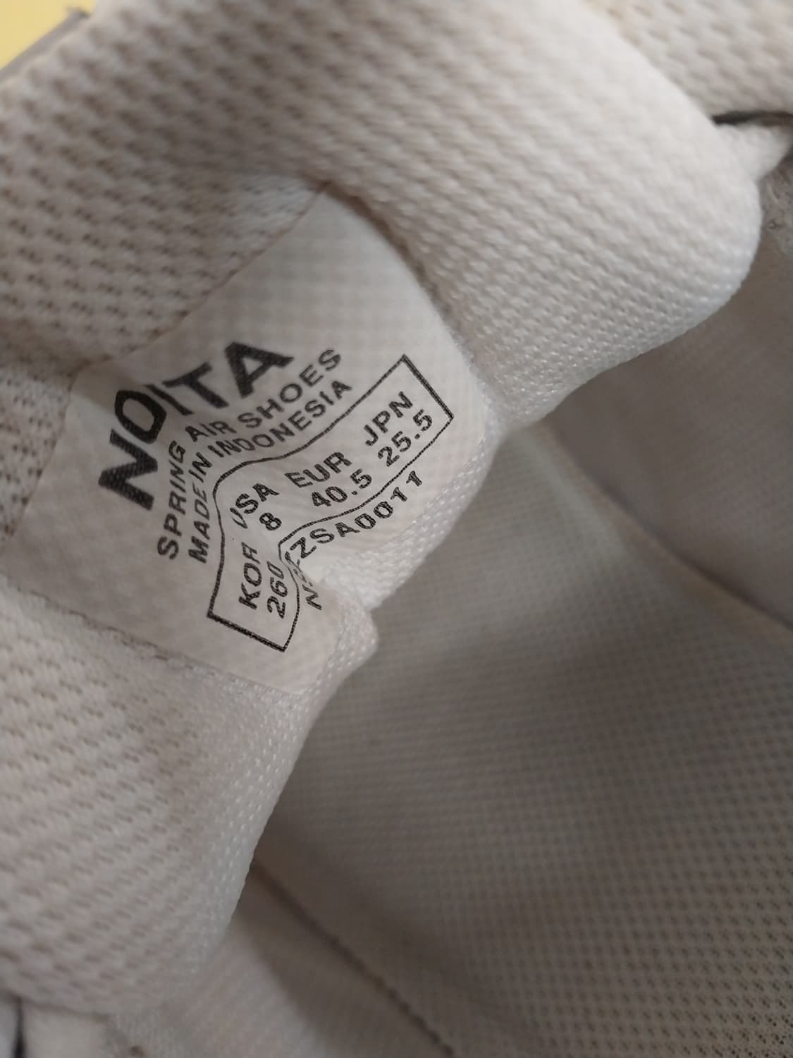 남성 노이타 레오타 S-AIR 발편한 기능성 운동화 (260) 상품이미지9