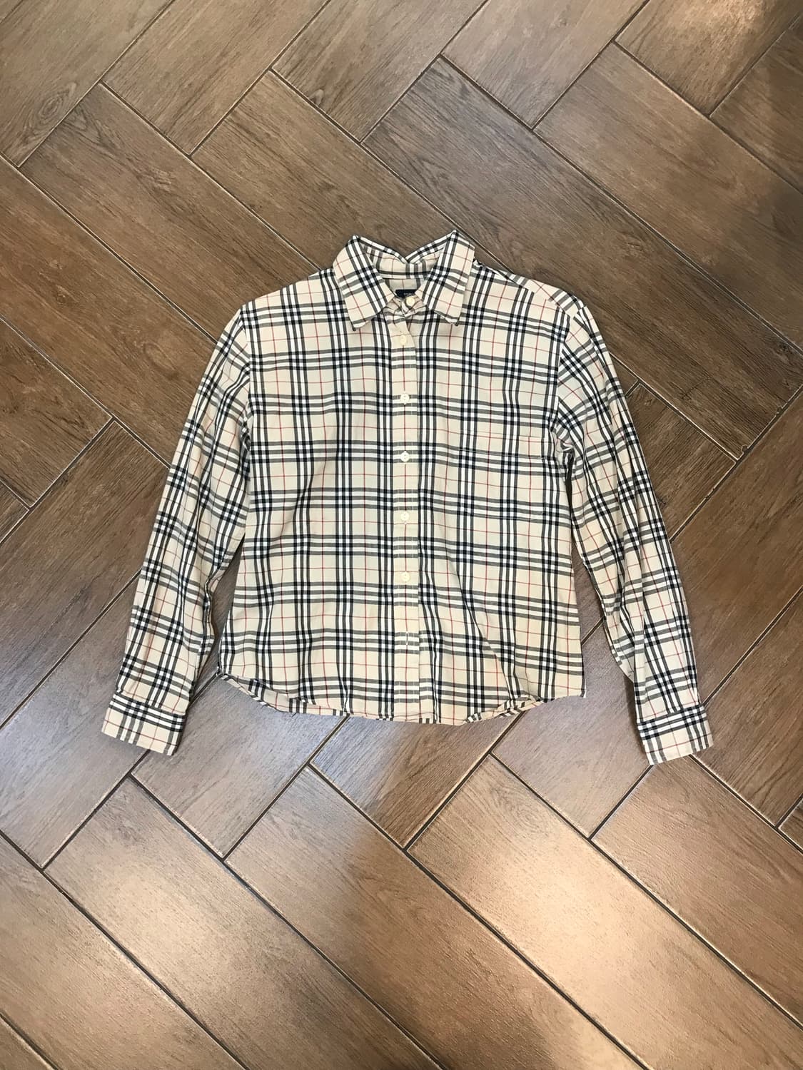 버버리 노바체크 여성 셔츠 상품이미지6