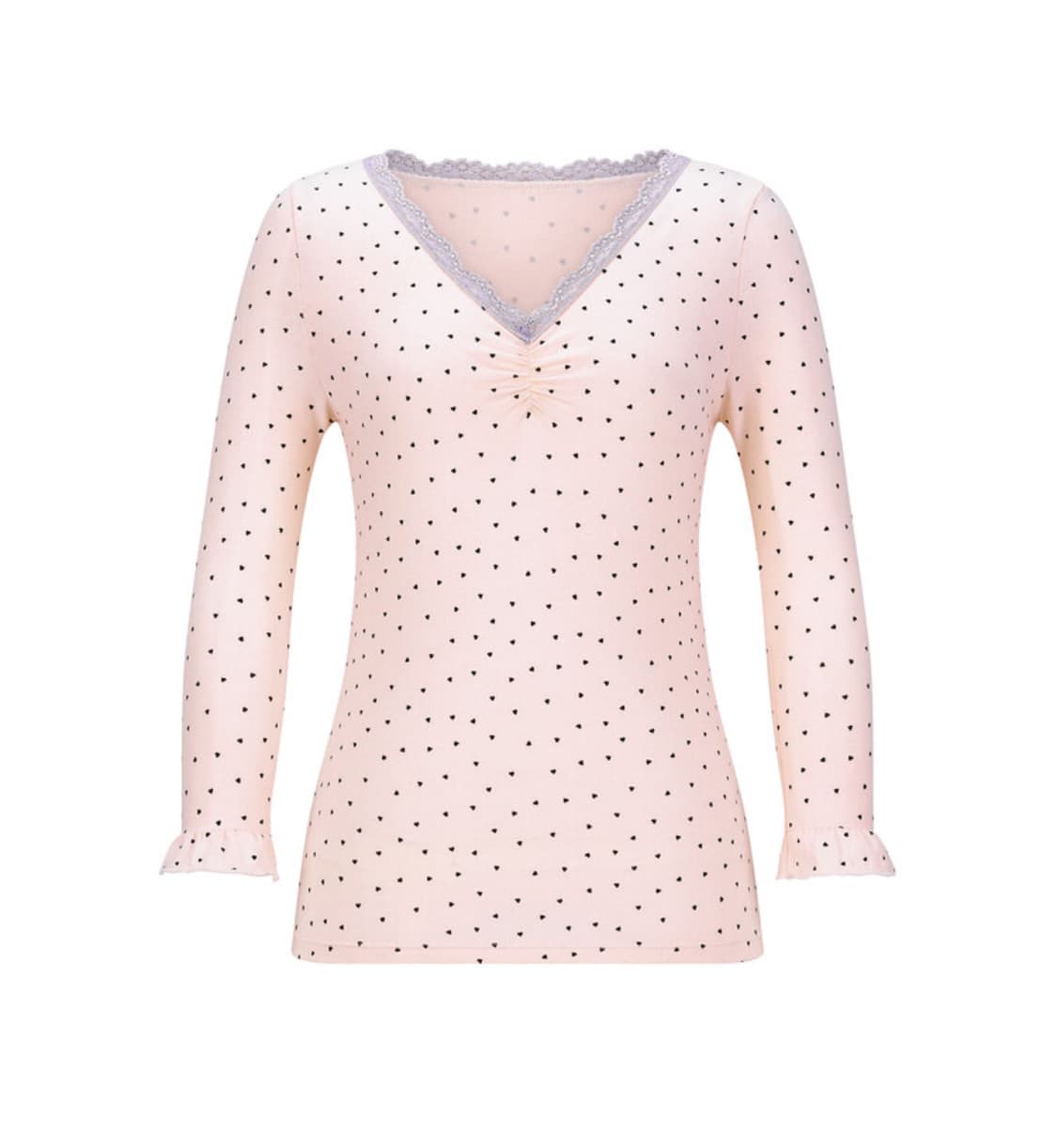 샵페어리 mini heart lace top (light pink)  상품이미지2