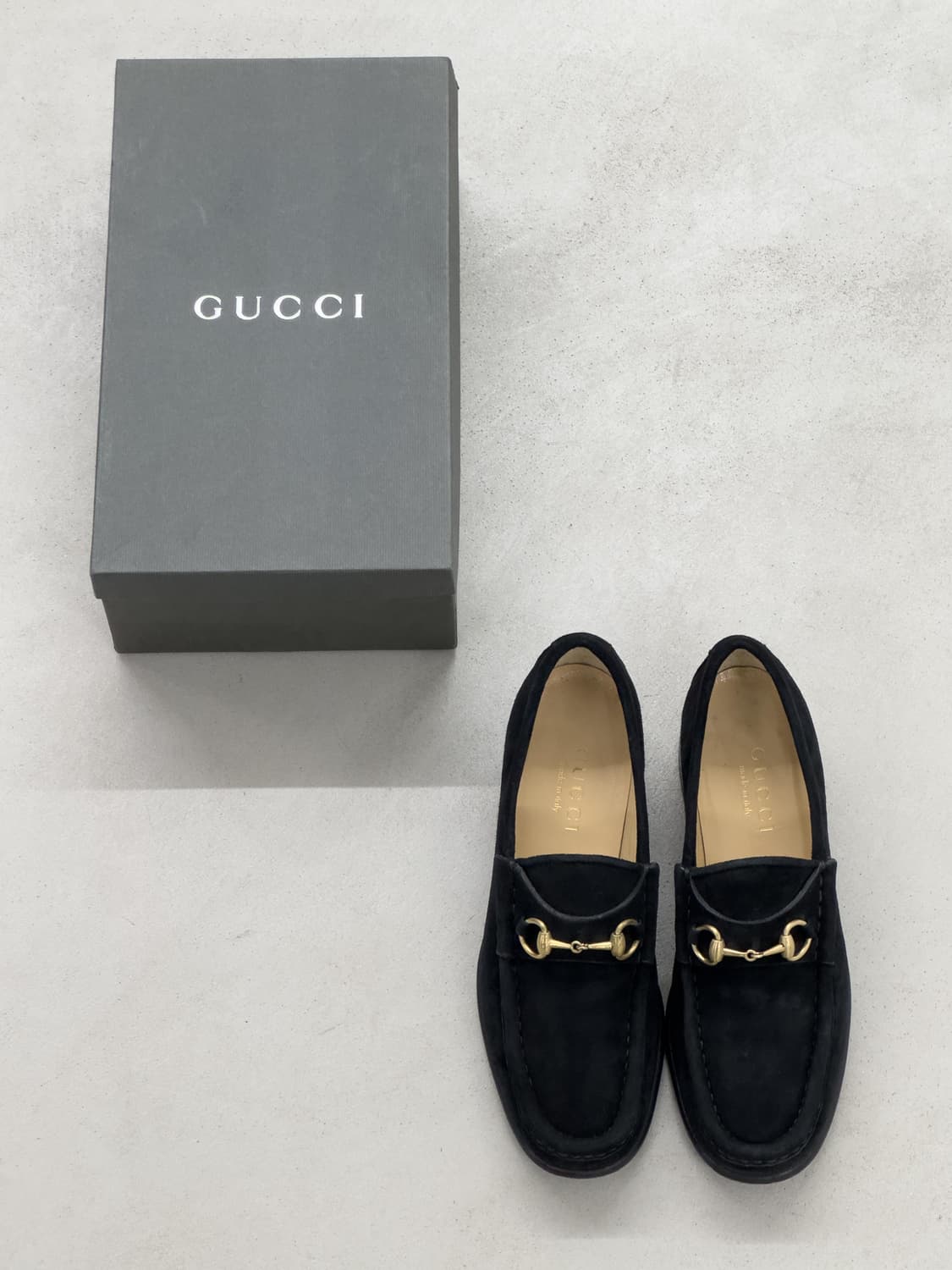 구찌 홀스빗 스웨이드 로퍼 상품이미지1