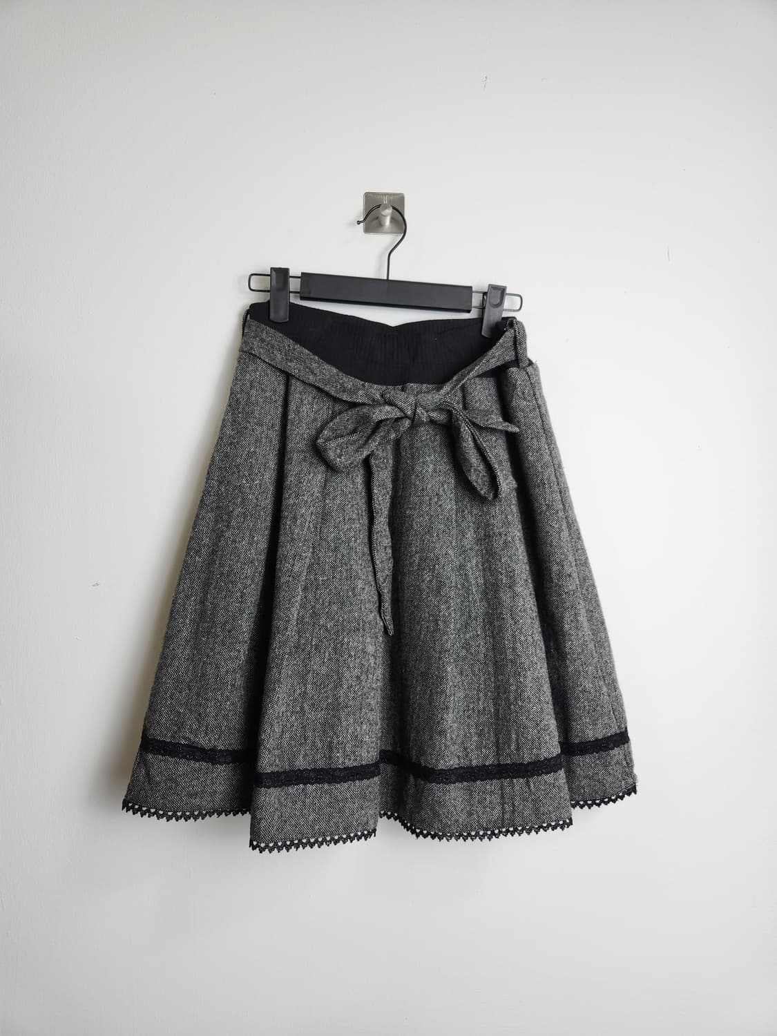 레이스 플리츠 스커트 상품이미지7