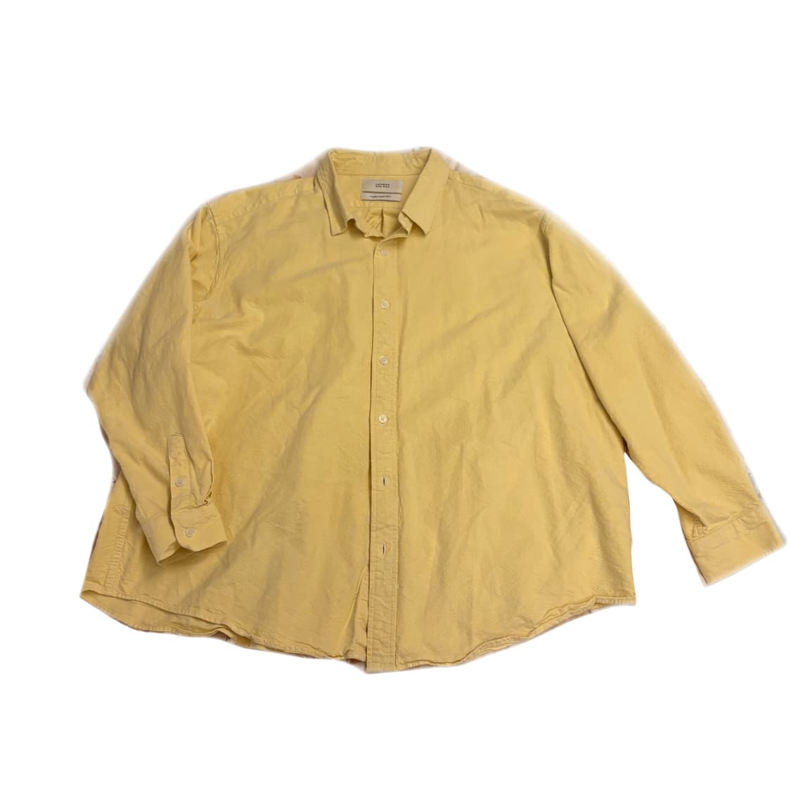 LAFUDGE YELLOW SHIRT 옐로우 셔츠 상품이미지1