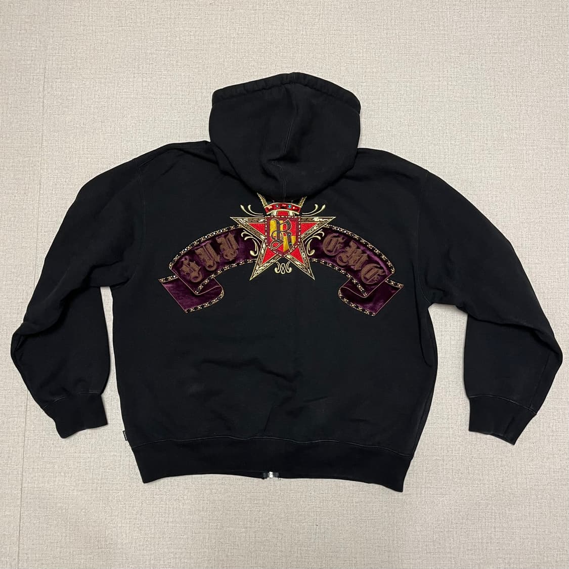Supreme Crest Zip up Hooded Sweatshirt 상품이미지4