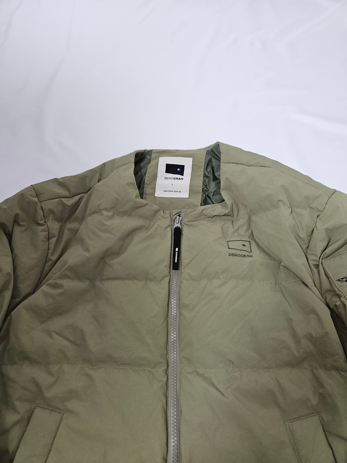 제로그램 경량패딩 다운 자켓 누빔자켓 깔깔이 L 100 (거의 새상품) 상품이미지2