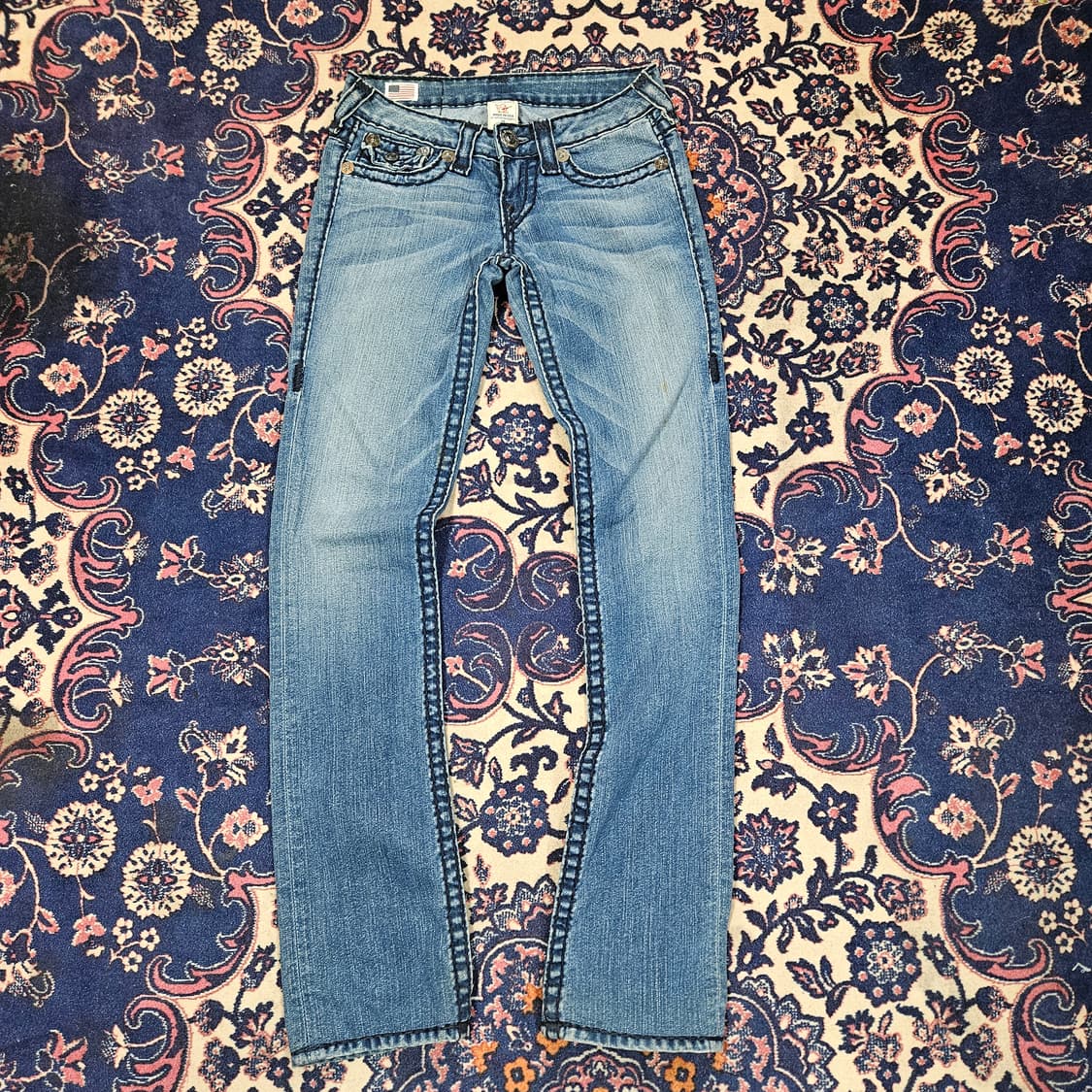 트루릴리전 00's 빌리 슈퍼 티 데님 팬츠 24 상품이미지4