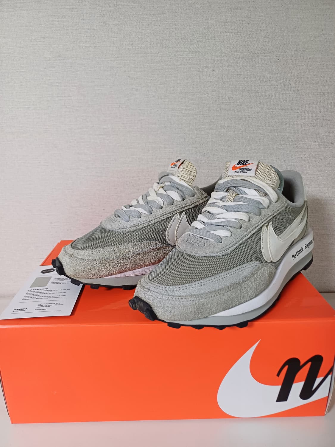 나이키  사카이 LD와플 프라그먼트 스모크 260mm 상품이미지1