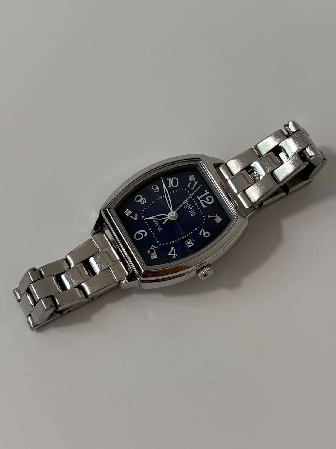 90s ingenu blue dial solar ladies quartz 상품이미지4